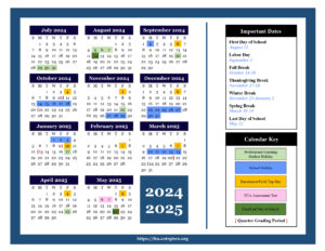 FCA 2024-2025 Calendar Rev4